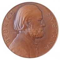 Csehszlovákia DN 'Bedřich Smetana' Kétoldalas Br Emlékérem. Szign.:O. Spaniel (75mm) T:1,1-
Czechoslovakia ND 'Bedřich S - Non Classés