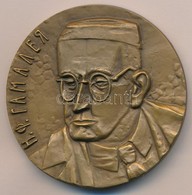 Szovjetunió 1987. 'N.F. Gamaleya / 1859-1949' Kétoldalas Br Plakett. Szign.: MP (60mm) T:2
Soviet Union 1987. 'N.F. Gama - Non Classés