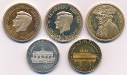 5db-os Berlini érme Tétel T:vegyes
5pcs Of Commemorative Coins Of Berlin C:mixed - Unclassified