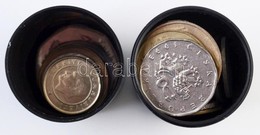 Vegyes Külföldi Fémpénz Tétel ~170g-os Súlyban T:vegyes
Mixed Coins In ~170g Weight C:mixed - Unclassified