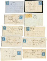 DORDOGNE - Lot De 10 Lettres Avec PC Et GC. TB. - Other & Unclassified