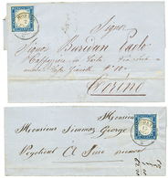 "MODANE" : 1860 2 Lettres Avec SARDAIGNE 20c (n°12) Obl. MODANE. TB. - Other & Unclassified