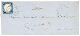 "ST JEAN MAURIENNE" : 1858 SARDAIGNE 20c (n°12) TB Margé Obl. S.JEAN DE MAUR. Sur Lettre Pour CHAVANOD. TB. - Other & Unclassified