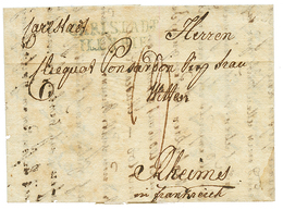 1812 CARLSTADT ILLYRIE En BLEU (RARETE) Sur Lettre Avec Texte Pour La FRANCE. TTB. - Autres & Non Classés