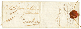 1703 Lettre Avec Texte De CADIX Pour ANVERS (BELGIQUE). Fermeture Avec Cachet CIRE + Cordelette. TTB. - Marques D'armée (avant 1900)