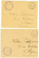 "TELEGRAPHIE MILITAIRE - ARMEE D' ORIENT" : 1917 2 Lettres Avec T.P 501A Ou 510B + ARMEE D' ORIENT 16e SECTION TELEGRAPH - Army Postmarks (before 1900)