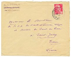 1946 3F GANDON Obl. POSTE AUX ARMEES 403 Sur Env. De HANOI TONKIN Pour La FRANCE. TTB. - Army Postmarks (before 1900)