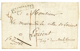 1816 COLONIES PAR LA ROCHELLE Sur Lettre Avec Texte Daté "PORT LOUIS (MAURICE)" Pour LORIENT. TB. - Poste Maritime