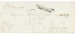 "AGENCE CONSULAIRE à GUERNESEY" : 1826 GRANDE BRETAGNE PAR ST MALO + Mention Manus. "AGENCE CONSULAIRE à GUERNESEY Sur L - Poste Maritime