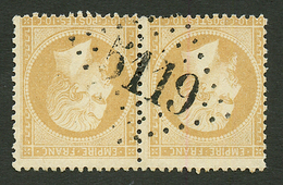 LE CAIRE : GC 5119 Paire 10c (n°21). Signé BRUN. Superbe. - Other & Unclassified