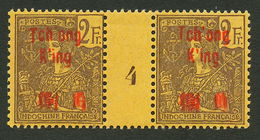 TCHONG-KING : Paire 2F (n°62) Avec MILLESIME 4 Neuf (1 Ex. *, 1 Ex. **). Trés Rare. Tirage = 98. Cote DALLAY = 1000€. TT - Other & Unclassified