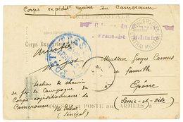 POSTES MILITAIRE BUREAU CENTRAL + Cachet Linéaire TRESOR ET POSTE AUX ARMEES + "SECTION De CHEMIN DE FER De CAMPAGNE Du  - Altri & Non Classificati