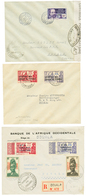 CAMEROUN : 1941/42 Lot 3 Lettres Dont SPITFIRE N°245,246, AMBULANCE LAQUINTINIE, CENSURE ....TTB. - Altri & Non Classificati