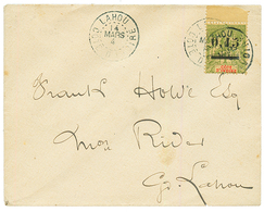 1904 0,15 S/ 1F (n°20) Obl. LAHOU COTE D' IVOIRE Sur Enveloppe Pour GRAND LAHOU. Timbre Rare Sur Lettre. TTB. - Autres & Non Classés