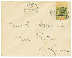 1904 0,15 S/ 1F (n°20) Obl. LAHOU COTE D' IVOIRE Sur Enveloppe Pour GRAND LAHOU. Timbre Rare Sur Lettre. TTB. - Otros & Sin Clasificación