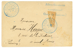 1904 COUPE Du 30c (n°80) Obl. DIEGO-SUAREZ Sur Enveloppe Pour ST DENIS (REUNION). Superbe. - Autres & Non Classés