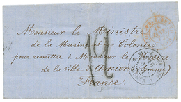 PRISONNIER Au PENITENCIER De L' ILE De NOU : 1872 NLLE CALEDONIE NOUMEA + Taxe 12 Sur Lettre Avec Texte "J. RINGARD Pris - Autres & Non Classés