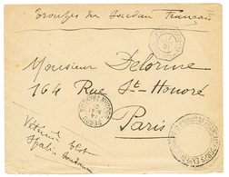 1901 SEGOU SOUDAN FRANCAIS + Grand Cachet CORPS EXPEDITIONNAIRE DU SOUDAN Sur Env. Pour PARIS. TTB. - Other & Unclassified