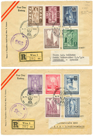 1946 2 FIRST DAY Covers. Vf. - Autres & Non Classés