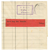 DOA : 1915 2 1/2 HELLER Violet + MOROGORO (year 16 Missing) On Printed Matter To TABORA. Vf. - Other & Unclassified