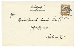 "AGOME PALIME Via NUATYA" : 1906 3pf Canc. NUATYA TOGO On Envelope (PRINTED MATTER Rate) To GERMANY. Verso, "Abs GOTTWAL - Autres & Non Classés