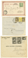 MACAO : 1905/30 Lot 3 Interesting Franking. Vvf. - Autres & Non Classés