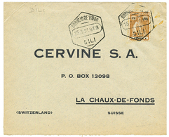 TIMOR : 1931 12a Canc. CORREIO DE TIMOR DILI On Envelope To SWITZERLAND. Superb. - Autres & Non Classés