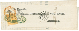 "PRINTED MATTER Rate To NETHERLANDS" : 1870 INDIA 2a + Exchange Marking GB/1F20c On Complete PRINTED MATTER ( PRICE CURR - Autres & Non Classés