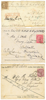 INDIA - SOLDIER'S LETTER : 1859/98 Lot 3 Military Covers To ENGLAND With 1a Franking. Vf. - Other & Unclassified