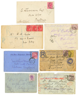 BOER WAR : 1900/01 Lot 15 Interesting Covers With GB, NATAL, ZAR, CAPE OF GOOD HOPE ...Vf. - Unclassified