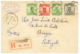 1926 2c (x2) + 4c + 6c Canc. PEKING On Cover (HOSPITAL PEKING) REGISTERED To PORTUGAL. Vvf. - Autres & Non Classés