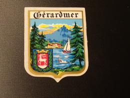Blason Adhésif, écusson Autocollant Gérardmer  Aufkleber Wappen Coat Of Arms Sticker - Oggetti 'Ricordo Di'