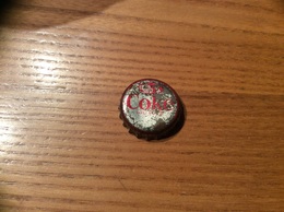 Ancienne Capsule "Coke N°20 - REPUBLIC OF THE CONGO - CROCODILE"Etats-Unis (USA) Coca-Cola, Série Pays (Liège Enlevé) - Soda