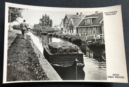 Aalsmeer/ Kanal/ Boote/ Häuser/Photo Theo Wenzel - Aalsmeer