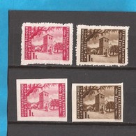 1945  IV-V    JUGOSLAVIA TRIESTE B ITALIA SLOVENIA LITORALE ISTRIA DENT- RRR  9 1-4 --IMPERFORATE   MNH - Other & Unclassified