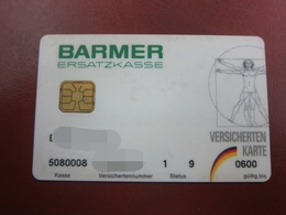 Versicherten Karte,Barmer Ersatzkasse Chip Card - Autres & Non Classés