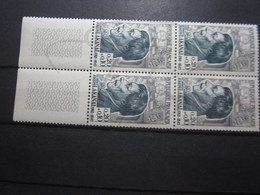 VEND BEAUX TIMBRES DE FRANCE N° 1347 EN BLOC DE 4 + BDF , XX !!! (a) - Unused Stamps