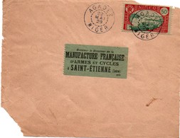 Agadez Niger 1929 - !!! Devant De Lettre Seul - Storia Postale