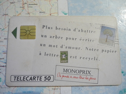 Monoprix / Plus Besoin D'abattre Un Arbre Pour écrire Un Mot D'amour.... 50 Unités - Sin Clasificación