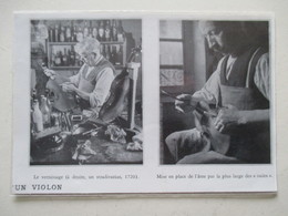 MIRECOURT (LUTHERIE Violon)   - Luthier Et Opération De Vernissage - Coupure De Presse De 1936 - Musikinstrumente