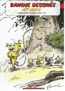 CP Banque Desssinée 2010 - Ill. Franquin - Marsupilami - Franquin