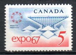 CANADA. N°390 Oblitéré De 1967. Expo'67. - 1967 – Montreal (Kanada)