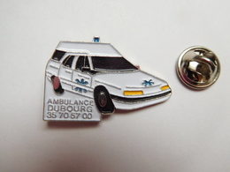 Beau Pin's , Médical , Ambulances Dubourg , Seine Maritime  , Auto Citroën XM - Geneeskunde