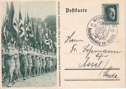 ALLEMAGNE 1937    ENTIER POSTAL  /GANZSACHE/POSTAL STATIONERY  CARTE ILLUSTREE DE NÜRNBERG - Ganzsachen