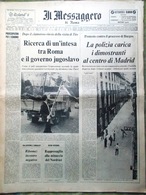 Il Messaggero Del 11 Dicembre 1970 Rivolta In Spagna Ferrari Cassius Clay Nobel - War 1914-18