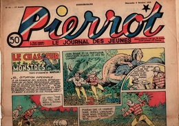 Pierrot N°41 Le Chasseur De Monstres - Le Contre-torpilleur Terrible - Le Torpilleur Bourrasque De 1938 - Pierrot