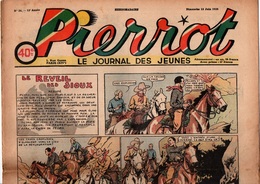 Pierrot N°24 Le Mystère Du Castel Falleyrac - Le Placer Inconnu - Fabriquer Le Monoplan à Aile Surélevée Le P.A. 327 - Pierrot