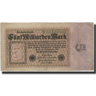 Billet, Allemagne, 5 Milliarden Mark, KM:115a, TTB - 5 Mrd. Mark