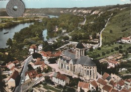 95 - Très Belle Carte Postale Semi Moderne Dentelée De   VETHEUIL   Vue Aérienne - Vetheuil