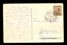 Italy, Croatia - Postcard Of Venezia Cancelled By T.P.O. CASTELNUOVO-VALASICANA, Postmark 15.02. 1922. - Other & Unclassified